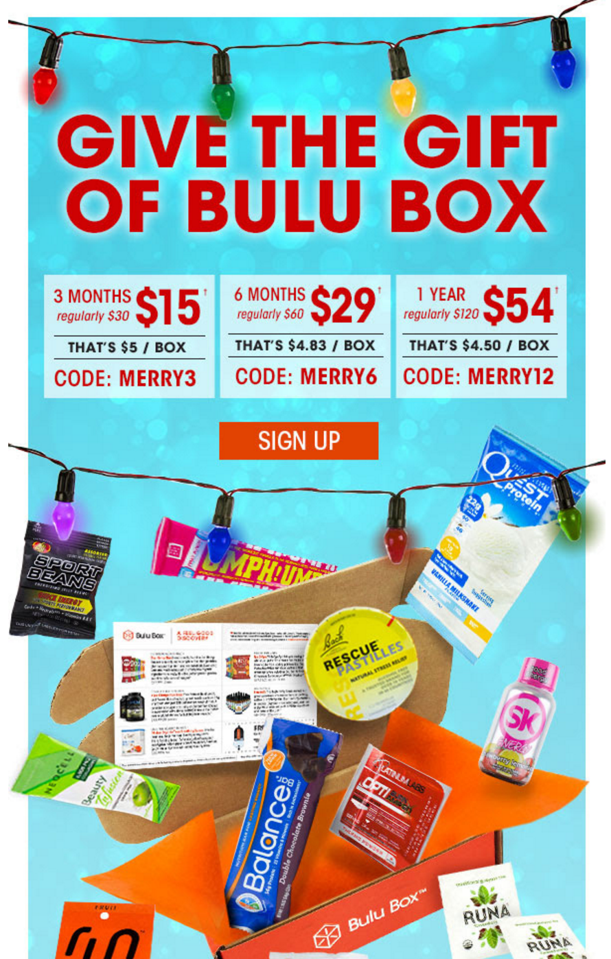 Bulu Box Black Friday Sale – 6 Month Subscription for $29!