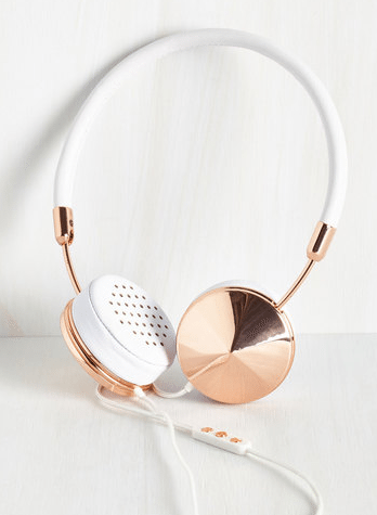 You Heard the Glam Headphones in Rose Gold