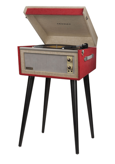 Santa Monica Turntable in Red