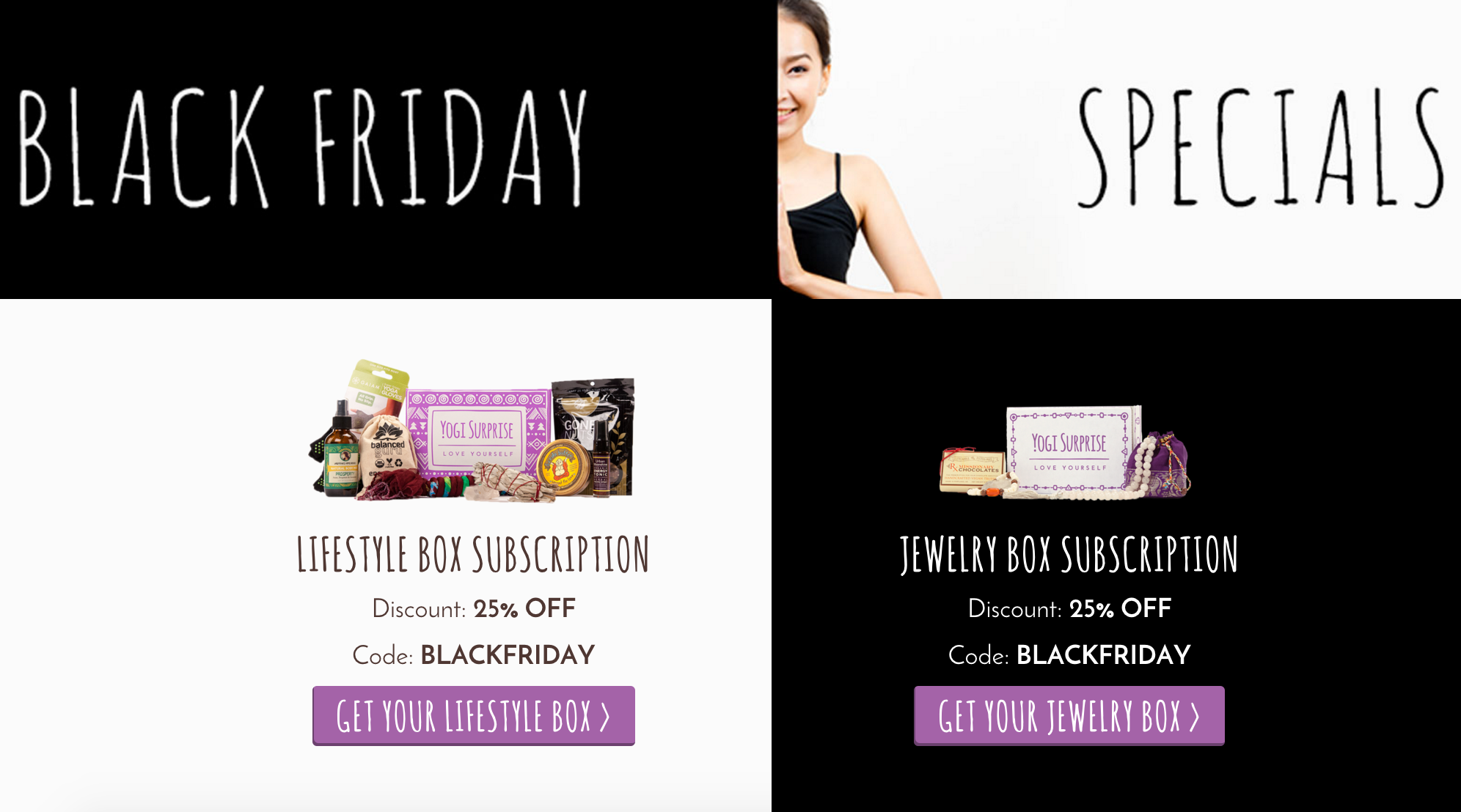 Yogi Surprise Black Friday Deal – 30% Off Your First Month!