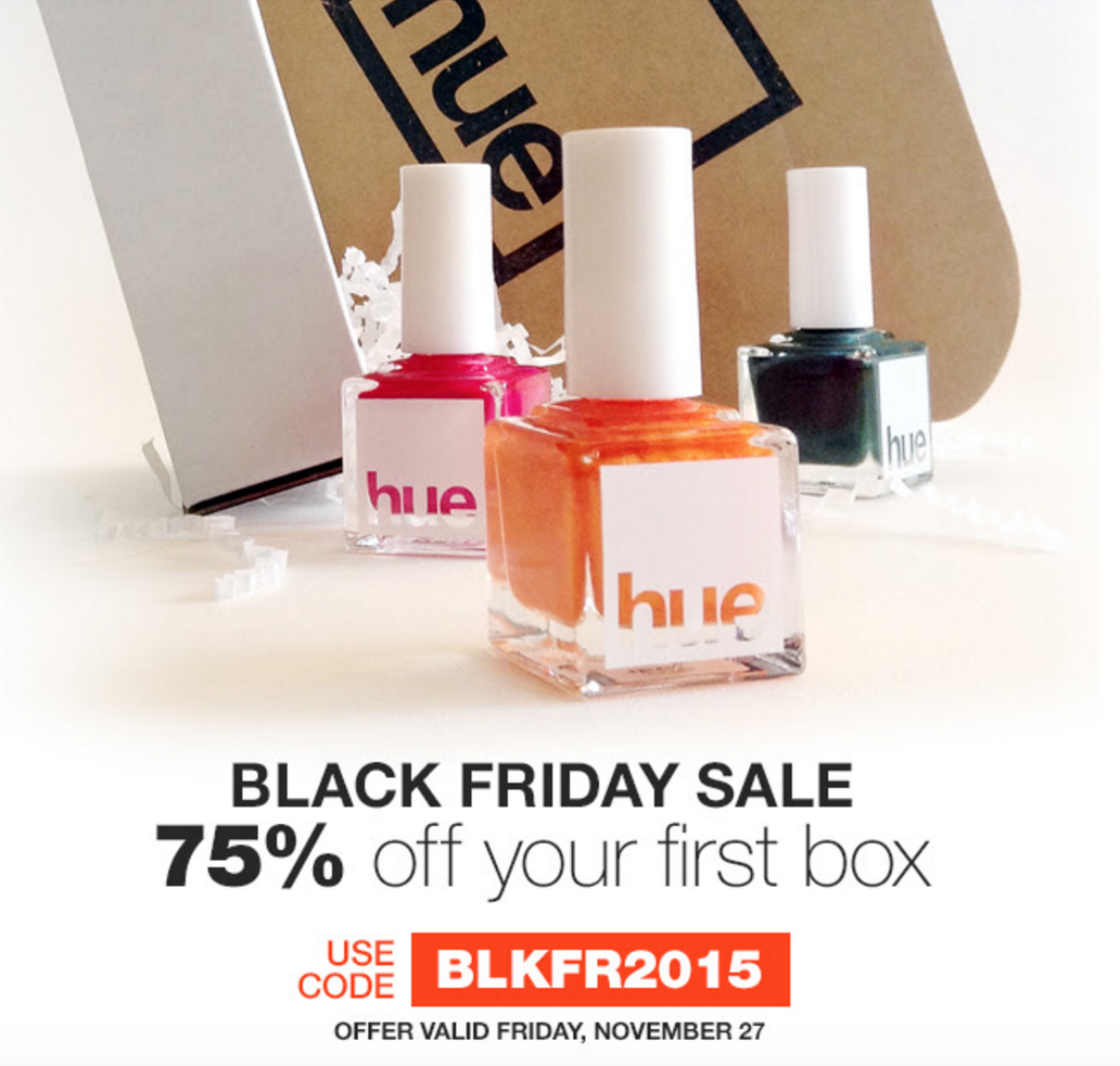 Square Hue Black Friday Deal – 75% Off First Box