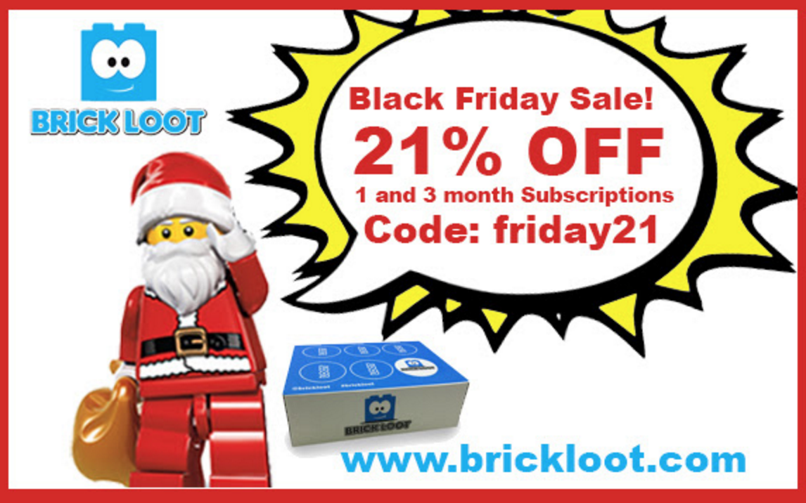 Brick Loot Black Friday Sale – 21% Off + Mystery Boxes!