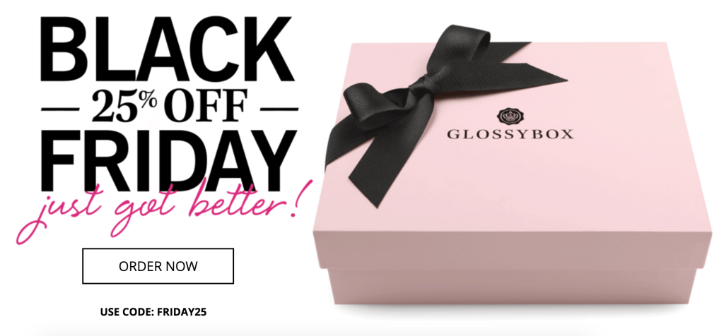 GlossyBox Black Friday Sale