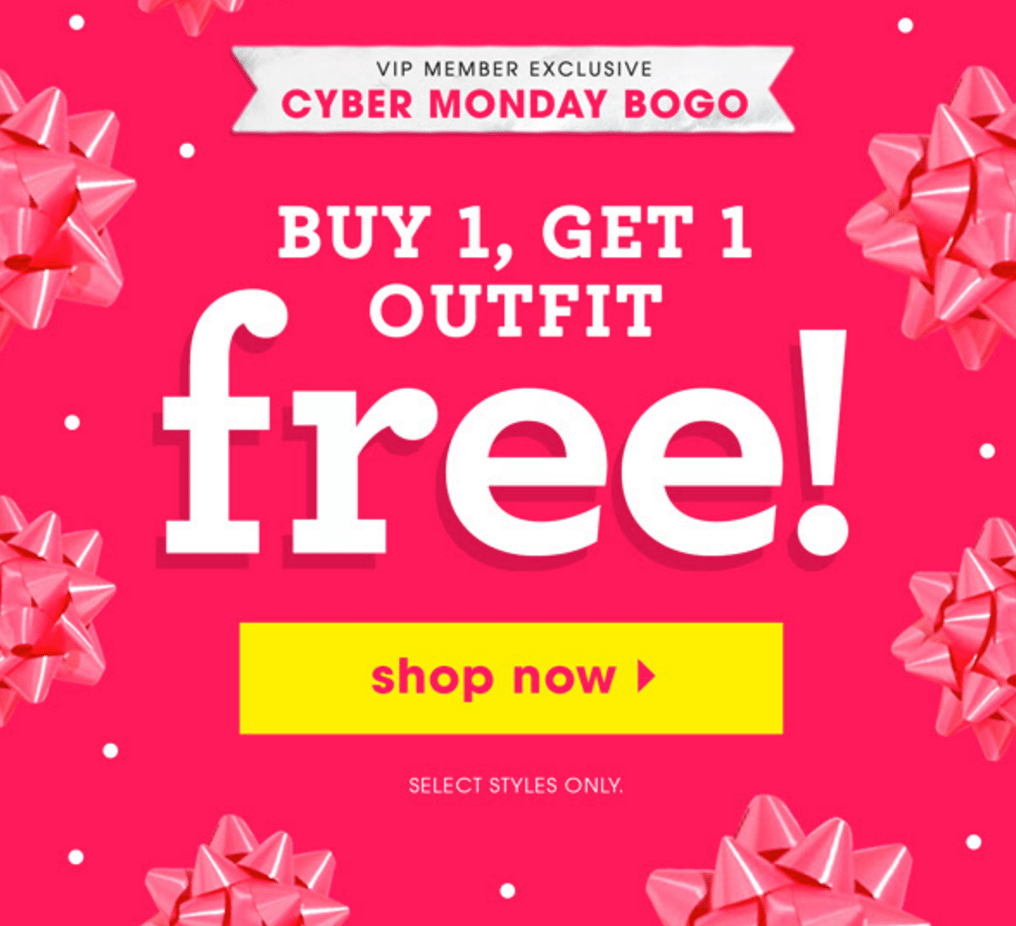 FabKids Cyber Monday Sale – BOGO Outfits!