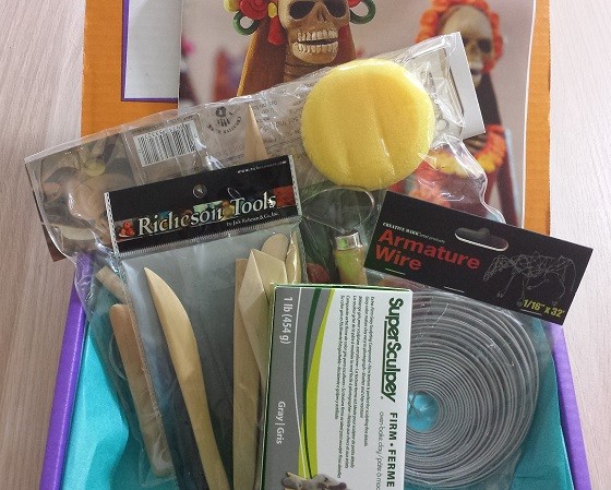 Smart Art Subscription Box Review October 2015 - inside