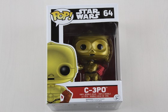 Super Geek Box Subscription Box Review + Coupon November 2015 - C3PO POP