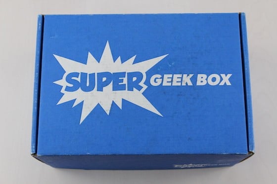 Super Geek Box Subscription Box Review + Coupon November 2015 - box