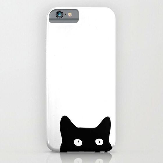 Black Cat Phone Case
