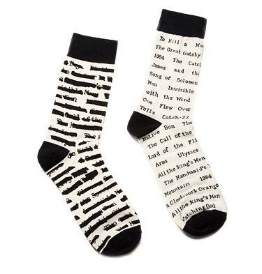 Banned Book Socks 