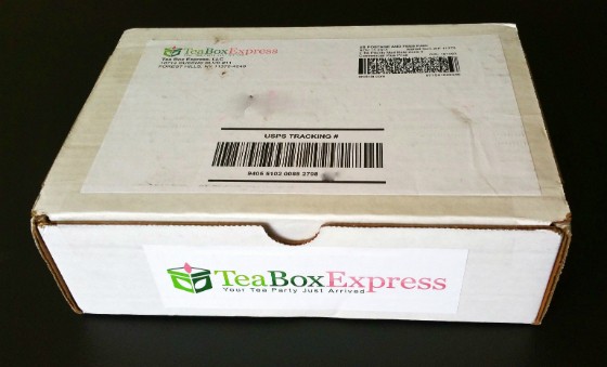 Tea Box Express Subscription Box Review November 2015 - BOX