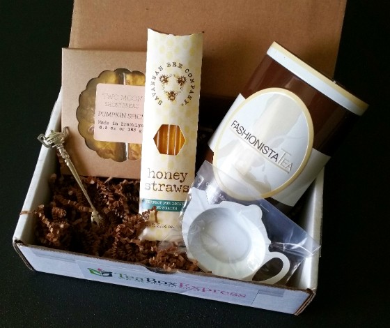 Tea Box Express Subscription Box Review November 2015 - all items