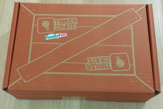 Tinker Crate Subscription Box Review & Coupon October 2015 - box