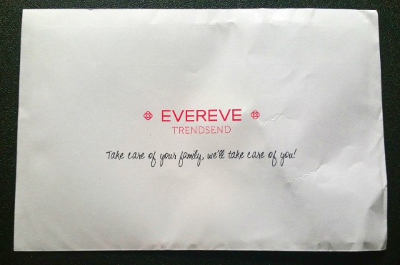 Trendsend by Evereve Subscription Box Review November 2015 - info 1