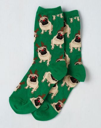 Ruff on the Housetop Socks