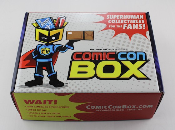 Comic Con Box Subscription Box Review – October 2015