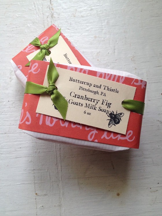 Cranberry Fig Goat's Milk Soap