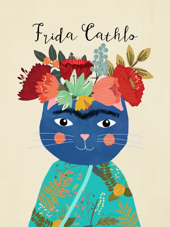Frida Cathlo Art Print