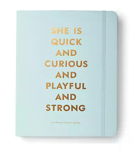 Quick and Curious Spiral Notebook