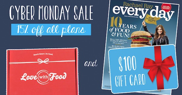 Love With Food Cyber Monday Deal – 15% Off Any Subscription