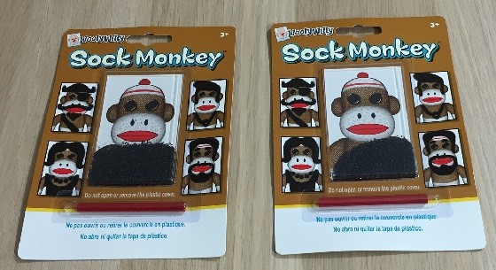 Awesome Pack Subscription Box Review November 2015 - sock-monkeys