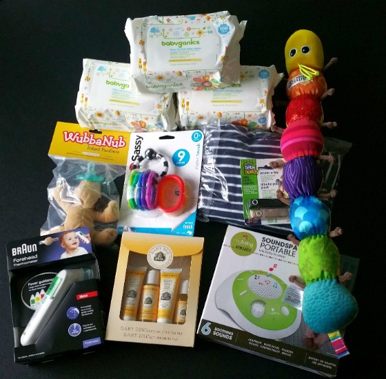 BabyBin Subscription Box Review December 2015 - all items