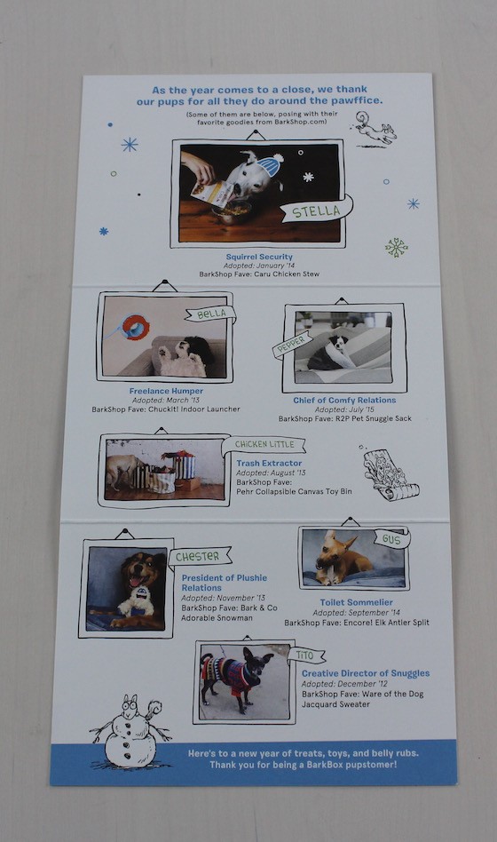 BarkBox Subscription Box Review & Coupon December 2015 - card 3