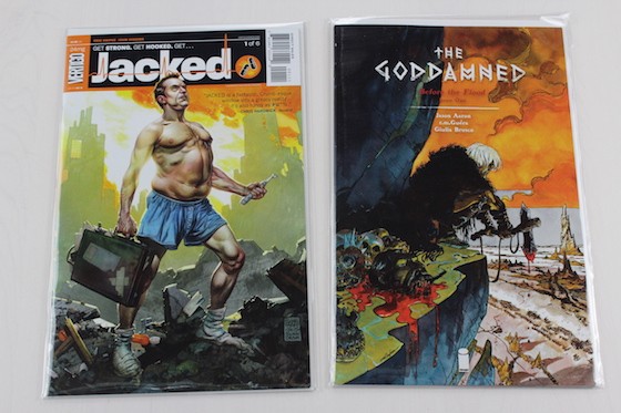 Blindbox Comics Subscription Box Review December 2015 - Jacked and The Goddamned