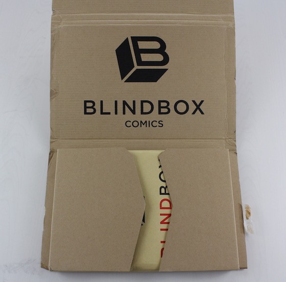 Blindbox Comics Subscription Box Review December 2015 - inside