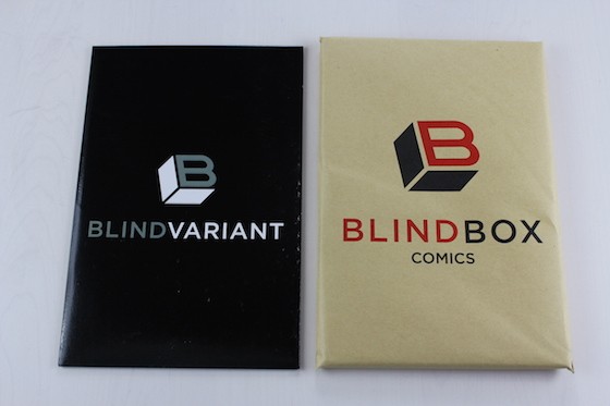 Blindbox Comics Subscription Box Review December 2015 - packages