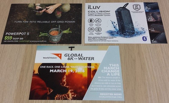 Cairn Subscription Box Review December 2015 - extras