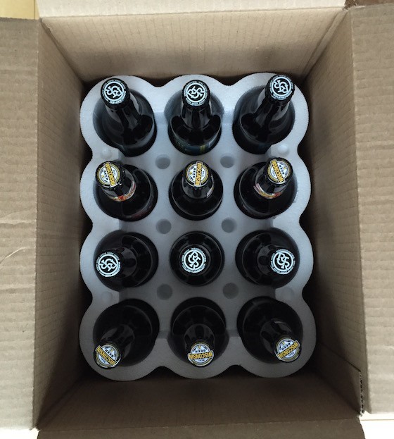 Craft Beer Club Subscription Box Review November 2015 - Inside