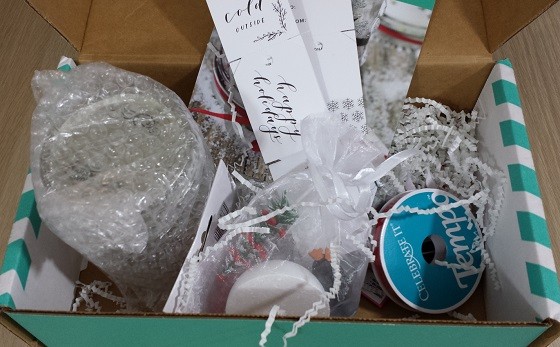 Darby Smart To DIY For Subscription Box Review December 2015 - inside