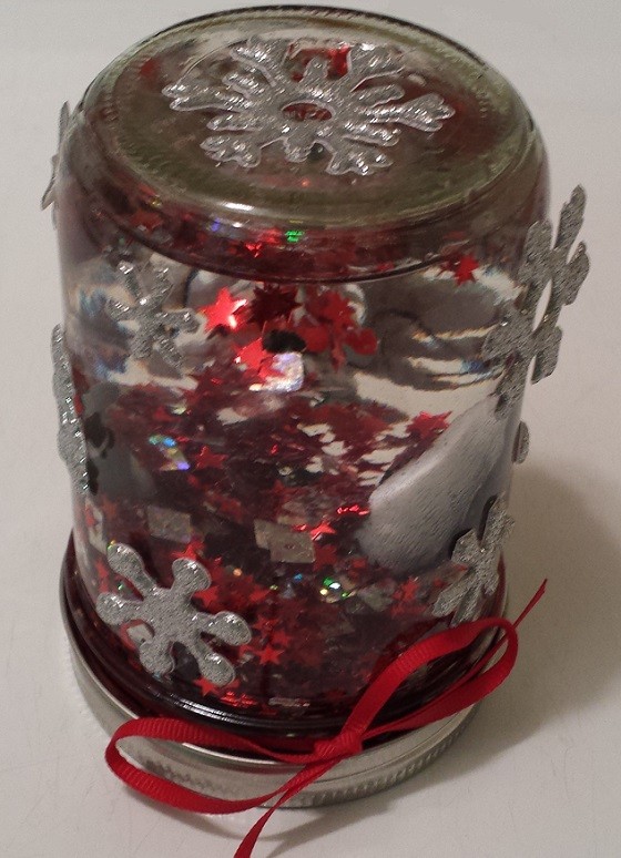 Darby Smart To DIY For Subscription Box Review December 2015 - snow-globe