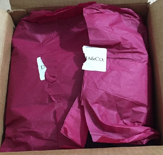 Dia & Co. Subscription Review December 2015 - inside
