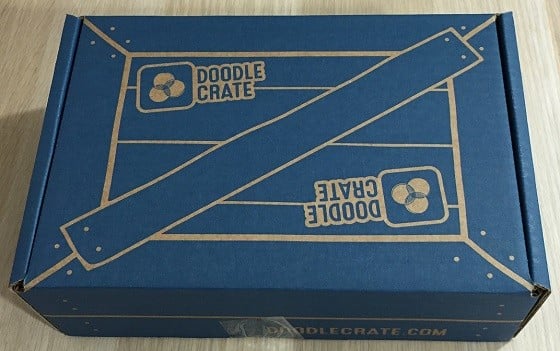 Doodle Crate Subscription Box Review + Coupon November 2015 - box