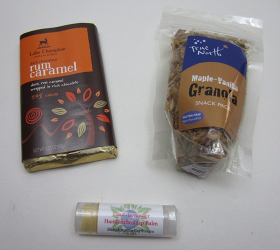 Escape Monthly Subscription Box Review December 2015 - granola