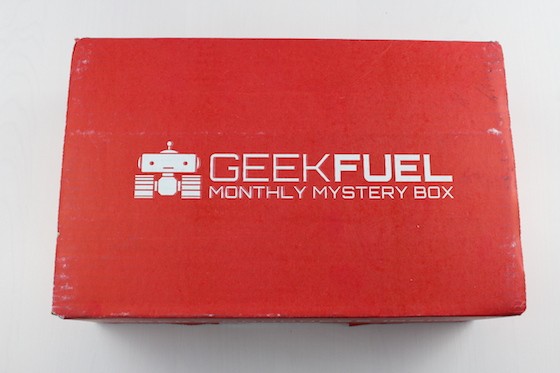 Geek Fuel Subscription Box Review + Coupon December 2015 - box