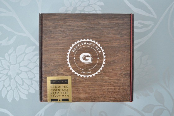 Gentleman's Box Subscription Box Review November 2015 - 1