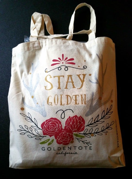 Golden Tote $149 Tote Review December 2015 - BOX 2