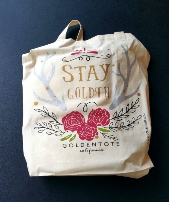 Golden Tote $49 Tote Review December 2015 - box 2