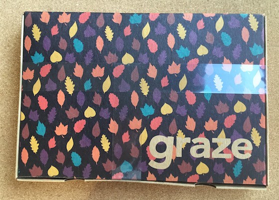 Graze Subscription Box Review + Free Box Coupon December 2015 - Box