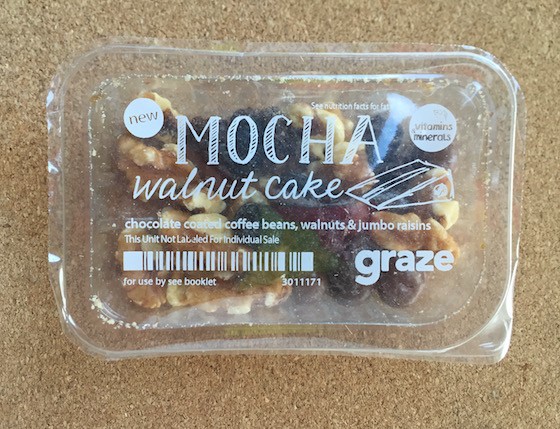 Graze Subscription Box Review + Free Box Coupon December 2015 - Mocha