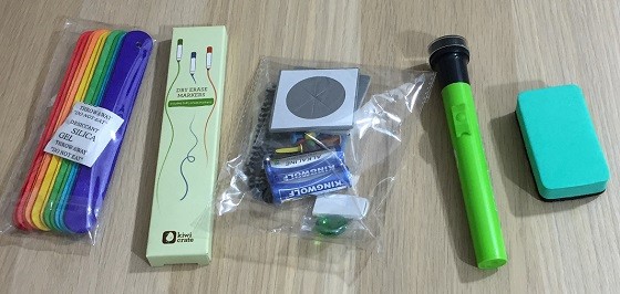 Kiwi Crate Subscription Box Review & Coupon November 2015 - supplies