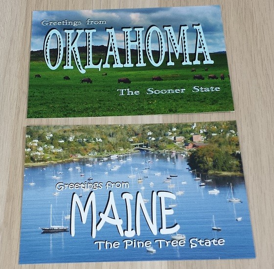 Little Passports USA Subscription Box Review December 2015 - postcards