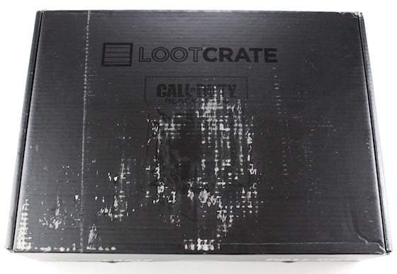 Loot Crate Limited Edition Call Of Duty Black Ops III Crate Review - box