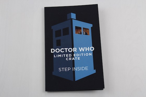 Loot Crate Limited Edition Doctor Who Crate Review + Giveaway - info card