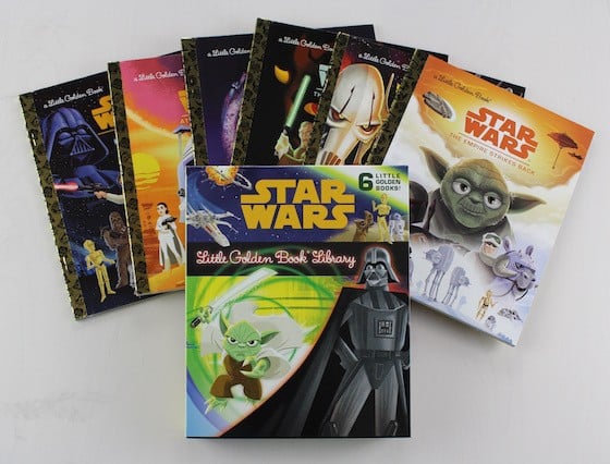 Loot Crate Limited Edition Star Wars Crate Review - books laid out