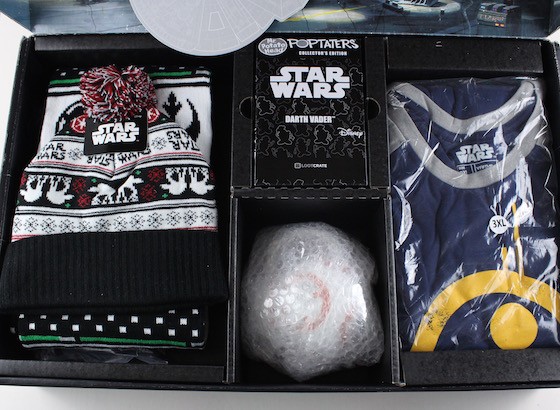 Loot Crate Limited Edition Star Wars Crate Review - inside