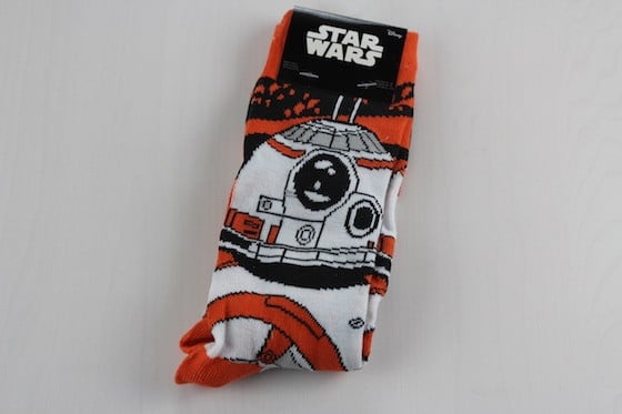 Loot Crate Subscription Box Review & Coupon December 2015 - bb8 socks