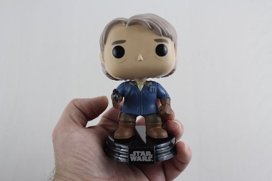 Loot Crate Subscription Box Review & Coupon December 2015 - han pop close up